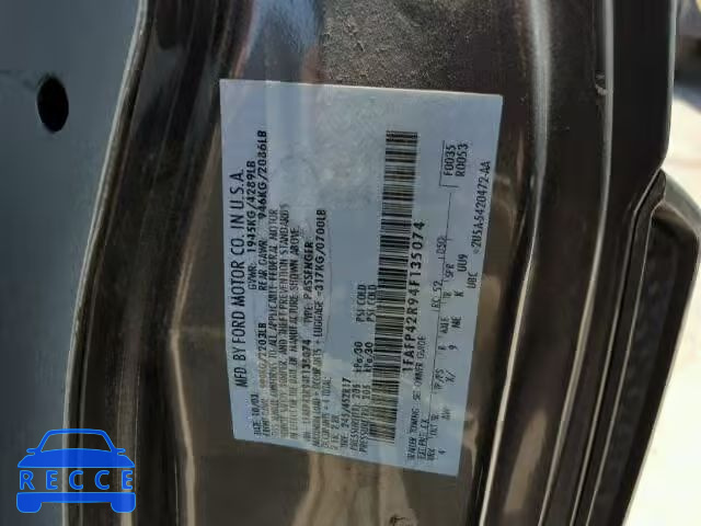 2004 FORD MUSTANG MA 1FAFP42R94F135074 image 9