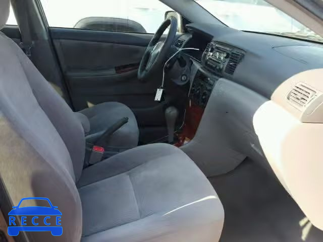 2005 TOYOTA COROLLA 1NXBR32E25Z486699 image 4