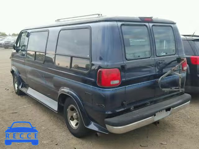 1996 DODGE RAM VAN B2 2B6HB21Y0TK177748 зображення 2