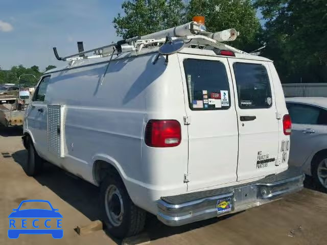 2001 DODGE RAM VAN B3 2B7KB31Z01K547433 зображення 2