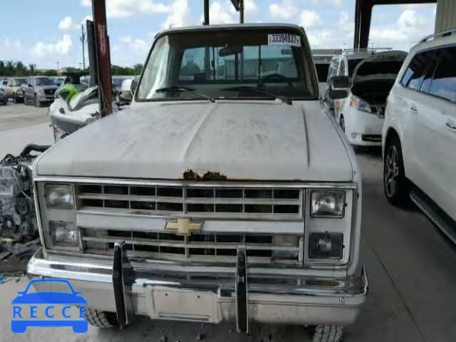 1986 CHEVROLET C20 1GCGC24M3GF408501 image 9