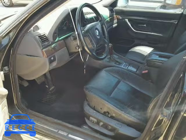 2001 BMW 740I AUTOMATIC WBAGG83431DN82612 зображення 4