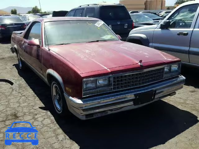 1987 CHEVROLET EL CAMINO 3GCCW80Z2HS912870 зображення 0