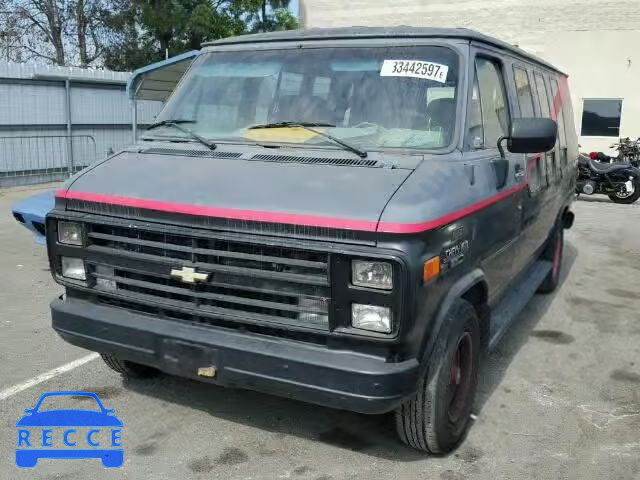 1990 CHEVROLET G20 SPORTV 1GBEG25K6L7125768 зображення 1