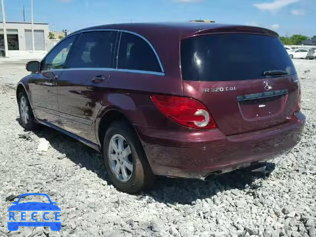 2007 MERCEDES-BENZ R320 CDI 4JGCB22E47A044465 зображення 2