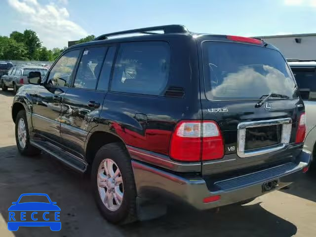 2003 LEXUS LX 470 JTJHT00W833533776 image 2