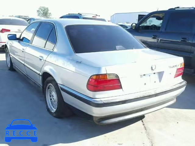 1998 BMW 740I AUTOMATIC WBAGF832XWDL52977 image 2