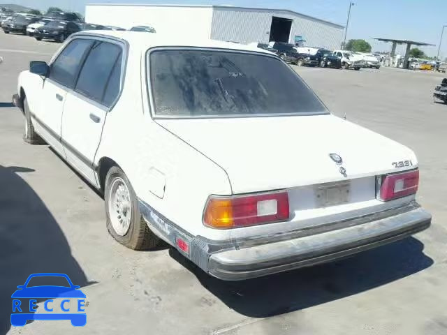 1984 BMW 733I AUTOMATIC WBAFF8408E9475106 image 2