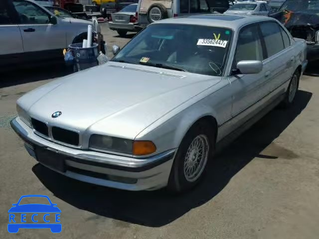1998 BMW 740IL WBAGJ8329WDM14898 image 1