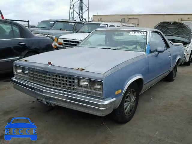 1984 CHEVROLET EL CAMINO 1GCCW80H2ER210697 image 1