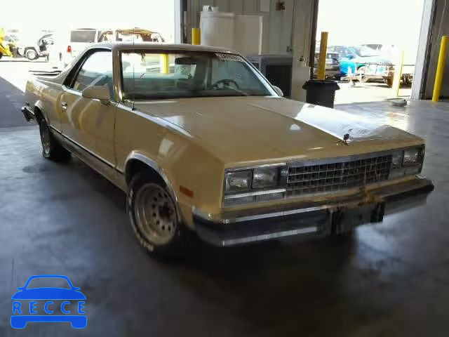 1986 CHEVROLET EL CAMINO 3GCCW80H5GS903487 image 0