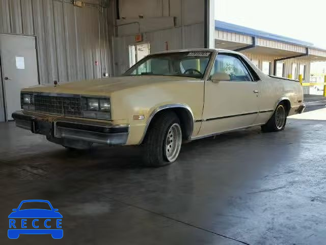 1986 CHEVROLET EL CAMINO 3GCCW80H5GS903487 зображення 9