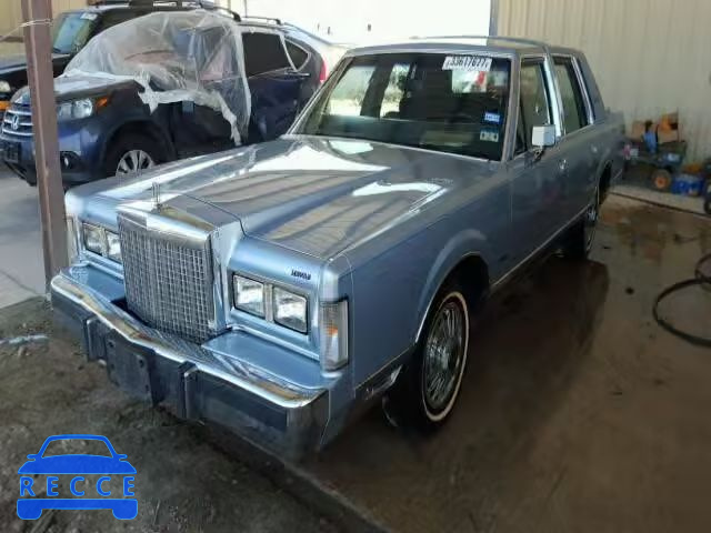 1985 LINCOLN TOWN CAR 1LNBP96F6FY756152 image 1