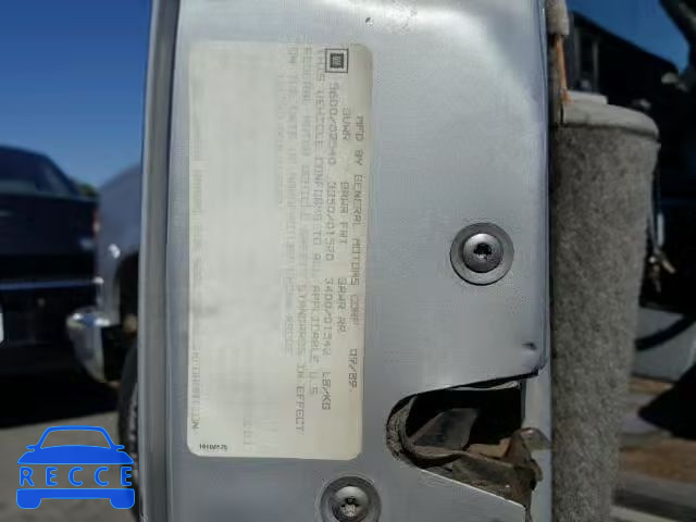 1990 CHEVROLET K1500 1GCDK14K0LZ132401 Bild 9
