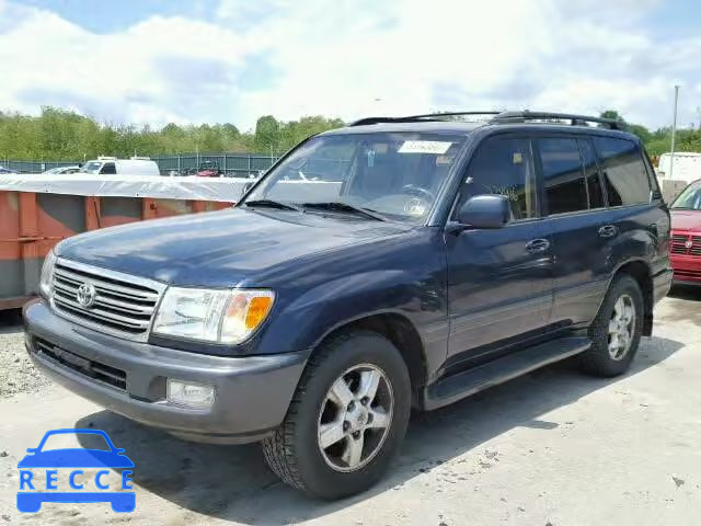 2003 TOYOTA LANDCRUISE JTEHT05J832034414 image 1