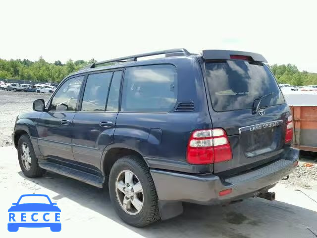 2003 TOYOTA LANDCRUISE JTEHT05J832034414 image 2