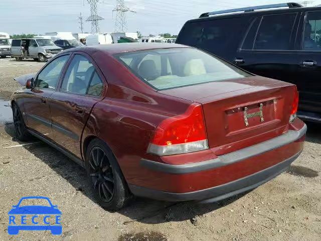 2001 VOLVO S60 T5 YV1RS53DX12046836 зображення 2