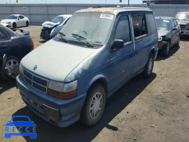 1992 DODGE CARAVAN LE 2B4GH55R7NR678816 зображення 1