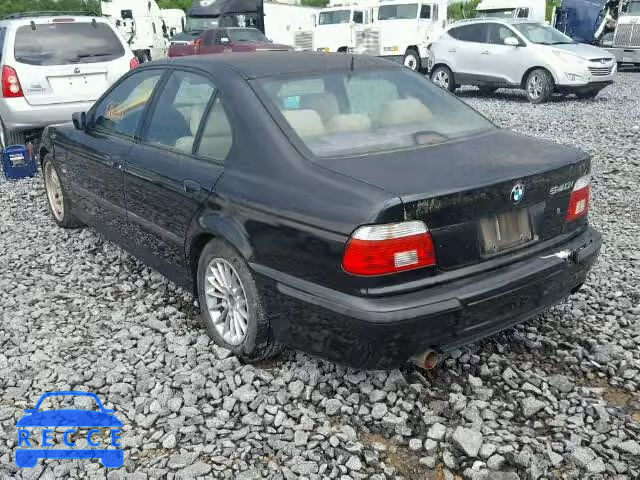 2003 BMW 540I AUTOMATIC WBADN63403GS57477 зображення 2