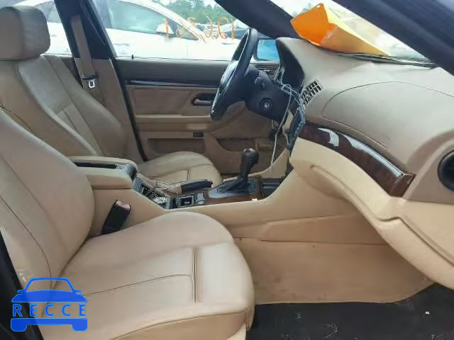 2003 BMW 540I AUTOMATIC WBADN63403GS57477 зображення 4