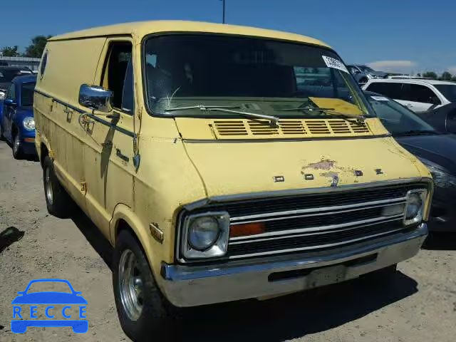 1976 DODGE VAN B21BE6X143138 зображення 0