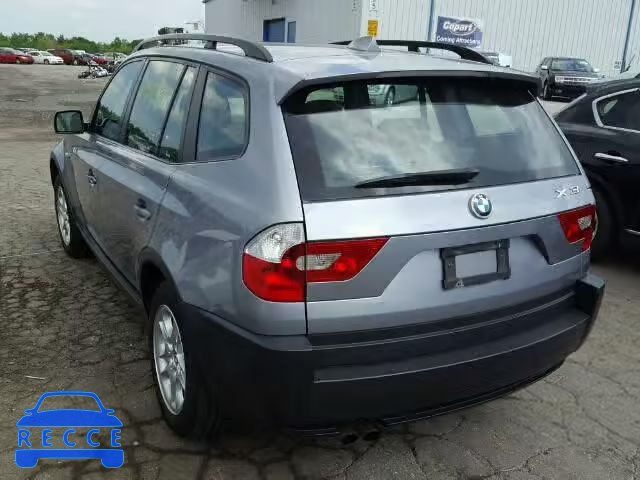 2005 BMW X3 2.5 WBXPA73465WC47097 Bild 2