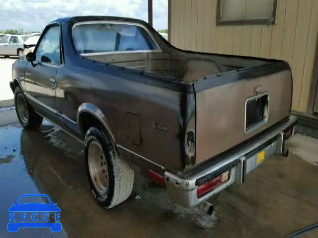 1983 CHEVROLET EL CAMINO 1GCCW80H4DR100538 image 2