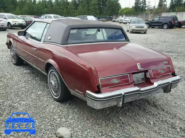 1985 BUICK RIVIERA 1G4EZ57Y6FE434211 image 2