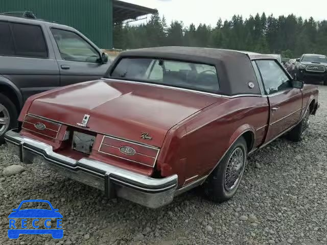 1985 BUICK RIVIERA 1G4EZ57Y6FE434211 image 3