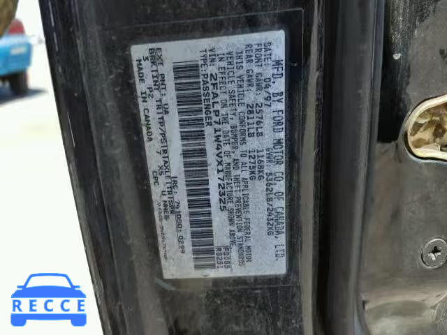 1997 FORD CROWN VIC 2FALP71W4VX172325 image 9