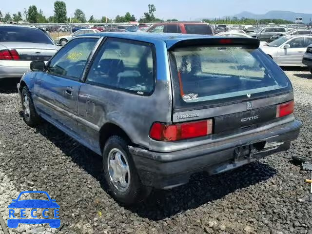 1991 HONDA CIVIC 2HGED6349MH555401 image 2