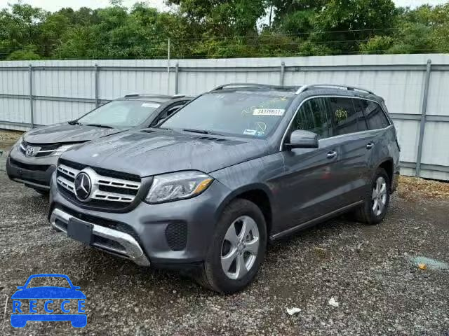 2017 MERCEDES-BENZ GLS 450 4M 4JGDF6EE3HA826429 зображення 1