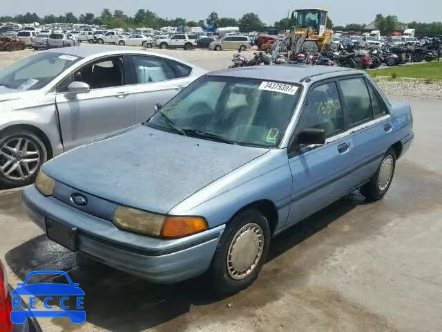 1992 FORD ESCORT LX 3FAPP13J8NR134255 image 1