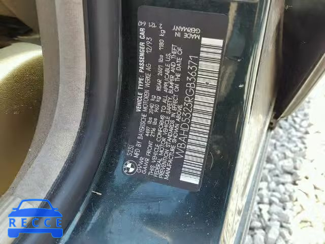 1994 BMW 525I WBAHD5323RGB36371 зображення 9