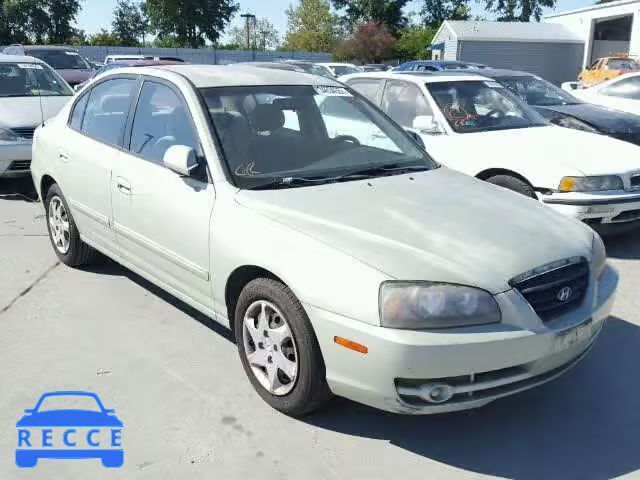 2004 HYUNDAI ELANTRA KMHDN46D64U715850 image 0