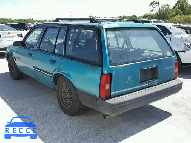 1992 CHEVROLET CAVALIER V 1G1JC8445N7108323 image 2