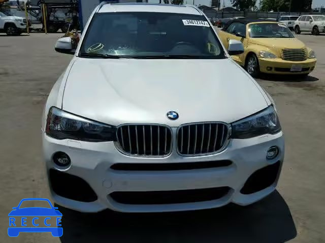 2017 BMW X3 SDRIVE2 5UXWZ7C53H0V86042 зображення 8