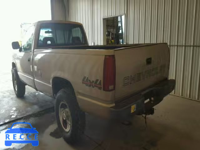 1993 CHEVROLET K2500 1GCFK24HXPE162666 image 2