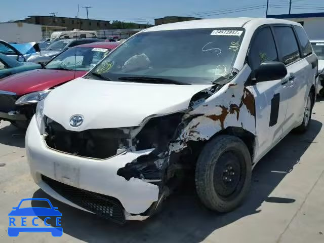 2014 TOYOTA SIENNA 5TDZK3DC5ES501722 image 1