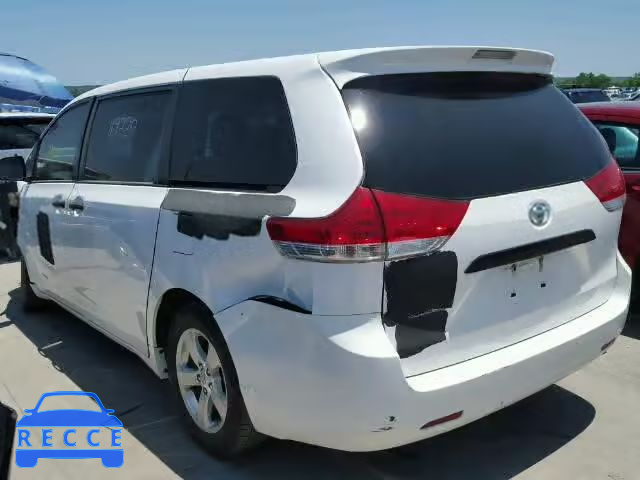 2014 TOYOTA SIENNA 5TDZK3DC5ES501722 image 2