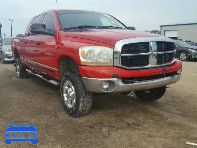 2006 DODGE RAM 3500 M 3D7LX39C46G197255 зображення 0