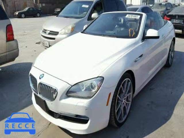 2012 BMW 650I WBALZ3C51CDL73442 image 1