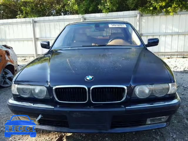 2001 BMW 740I AUTOMATIC WBAGG83471DN82371 image 8
