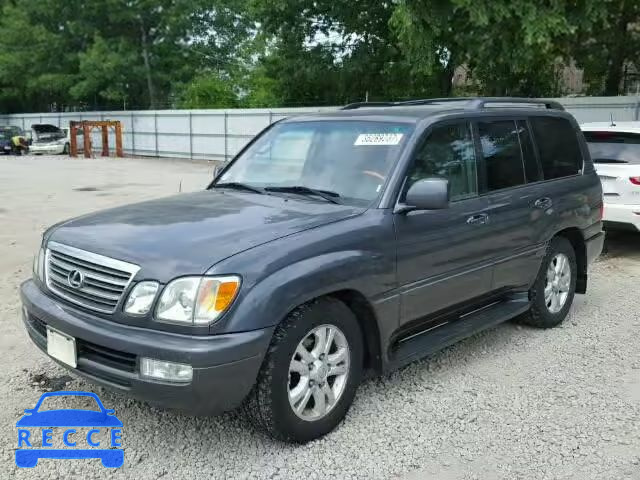 2004 LEXUS LX 470 JTJHT00W443539821 image 1