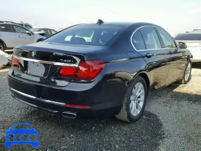2015 BMW 740I WBAYA6C57FGK16290 зображення 3