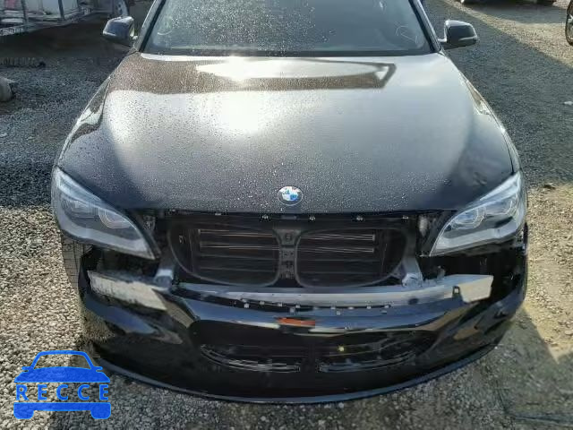 2015 BMW 740I WBAYA6C57FGK16290 зображення 8