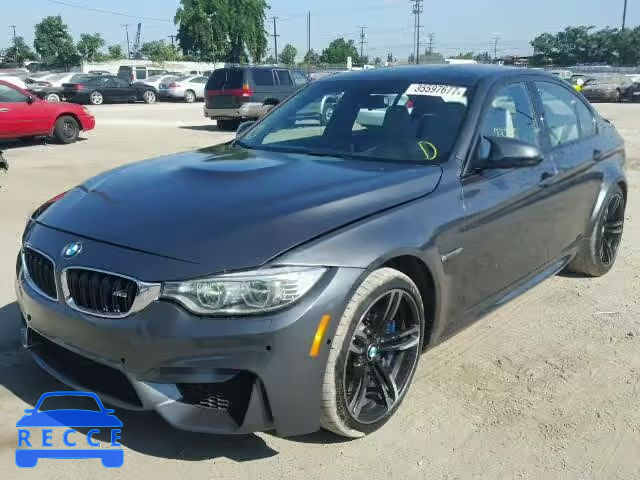 2016 BMW M3 WBS8M9C5XG5D30594 image 1