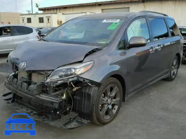 2016 TOYOTA SIENNA SE 5TDXK3DC8GS732625 image 1