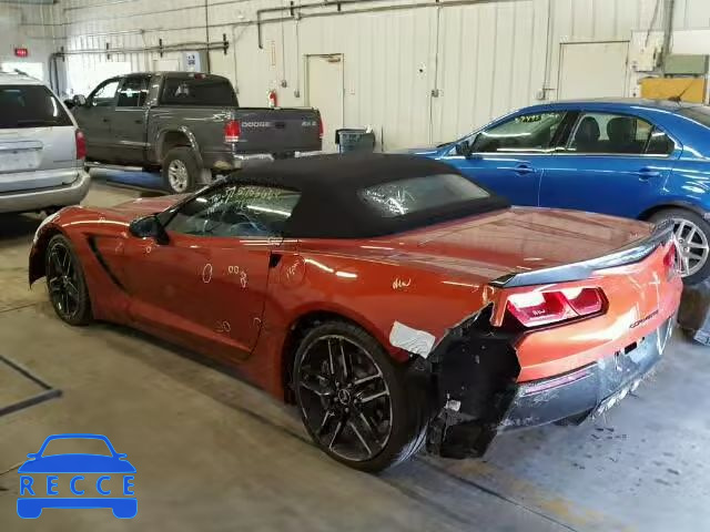 2015 CHEVROLET CORVETTE 2 1G1YC3D72F5119174 зображення 2