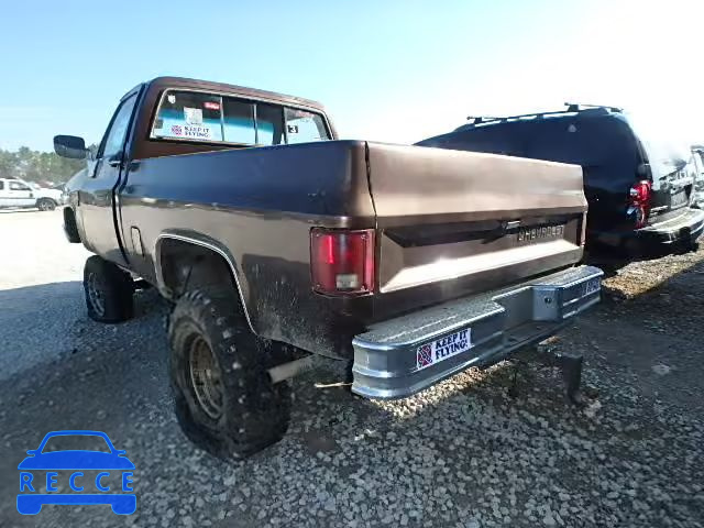 1984 CHEVROLET K10 1GCEK14H8EF378478 Bild 2